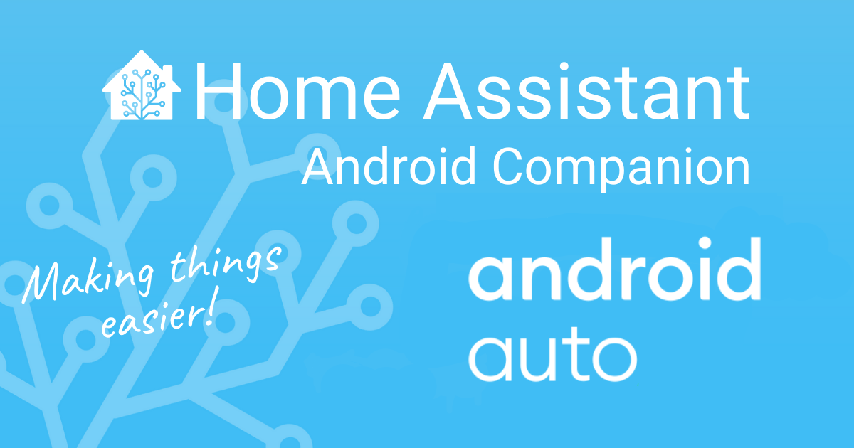 Home Assistant sur Android Auto