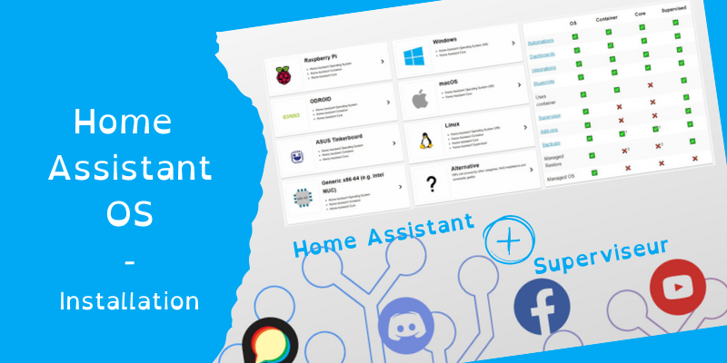 Installer Home Assistant OS sur Raspberry, Odroid, NUC ou autres