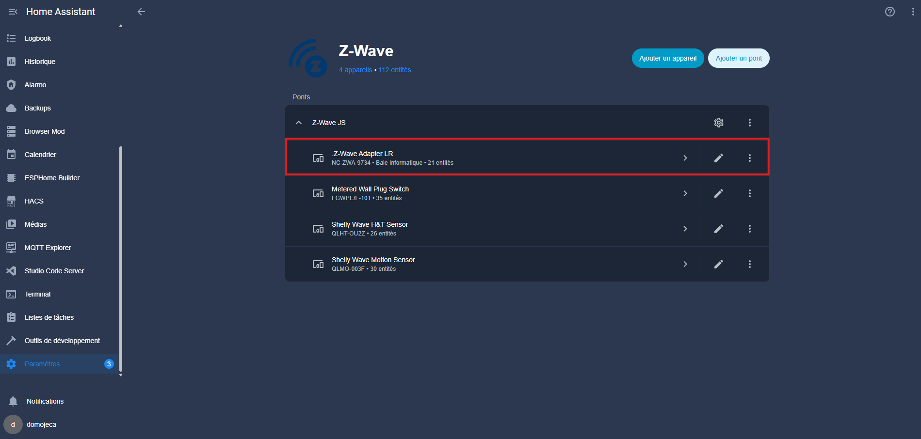 Home Assistant Connect ZWA-2