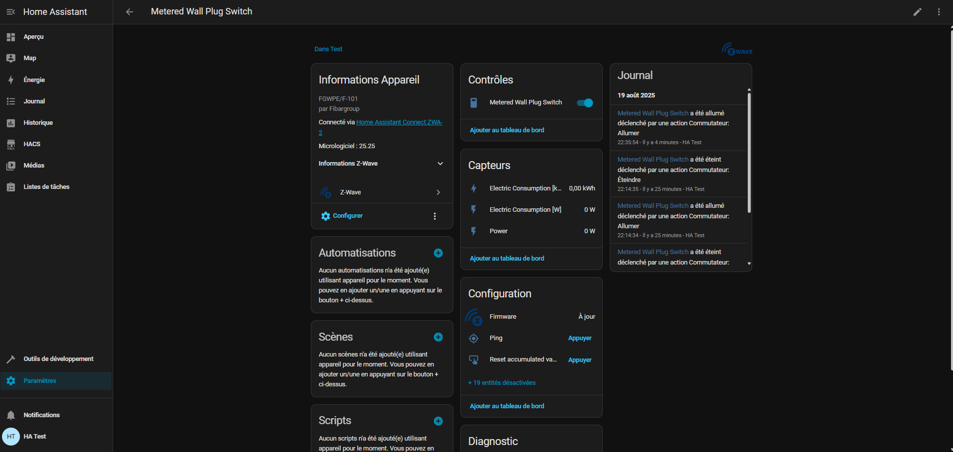 Home Assistant Connect ZWA-2