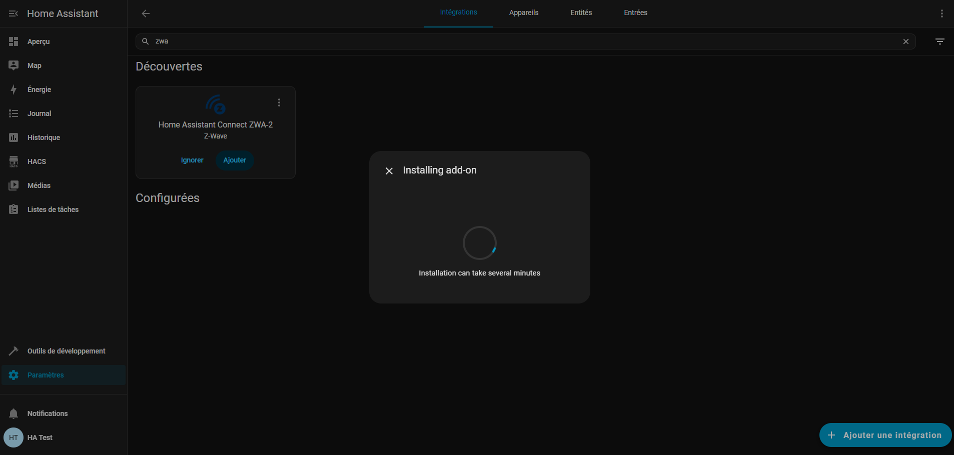 Home Assistant Connect ZWA-2