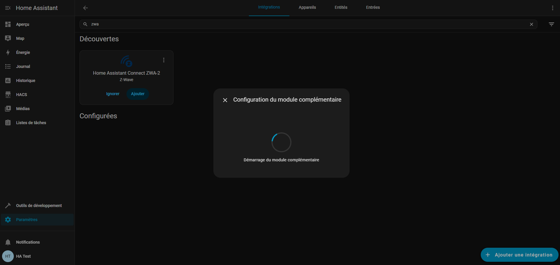 Home Assistant Connect ZWA-2