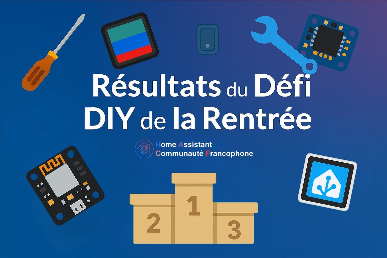 Résultats du Défi DIY de la Rentrée 2025 (ESPHome, Arduino, Raspberry Pi, etc.)