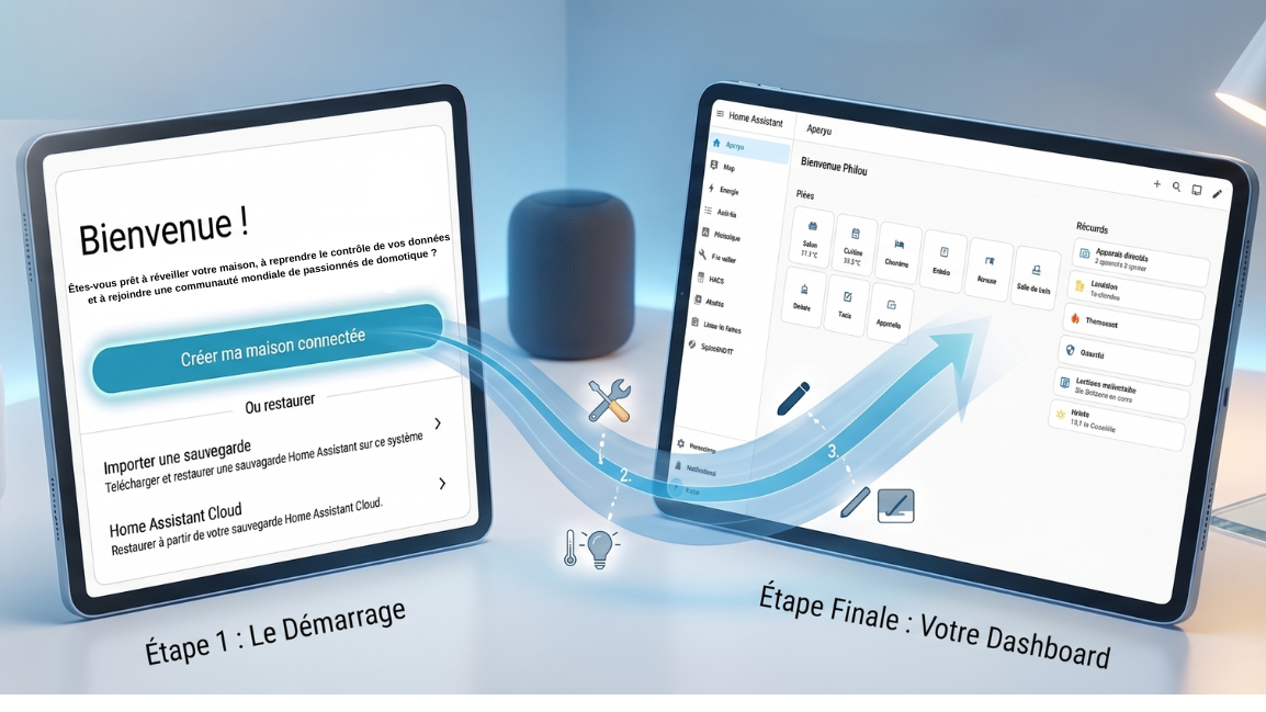 Guide démarrage Home Assistant