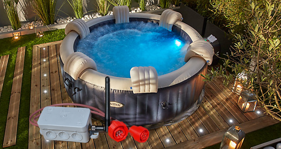 Spa Intex pilotable avec et sans Home Assistant