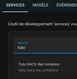 Service raz_compteur